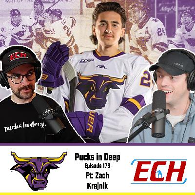Episode #178 of Pucks in Deep FT: Zach Krajnik