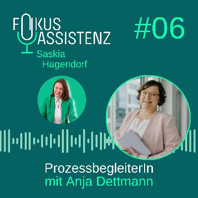 Prozessgestalterin im Hintergrund