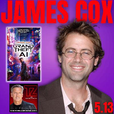 Debut author James Cox explores the Cyberpunk Landscape in the thriller Grand Theft AI