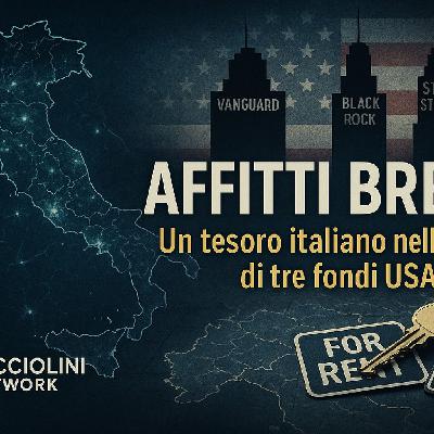 AFFITTI BREVI: un tesoro ITALIANO nelle mani di tre FONDI di investimento USA AFFITTI BREVI: un tesoro ITALIANO nelle mani di tre FONDI di investimento USA