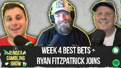 Week 4 Best Bets, Who's Making the MLB Playoffs, and Ryan Fitzpatrick Joins | The Ringer Gambling Show