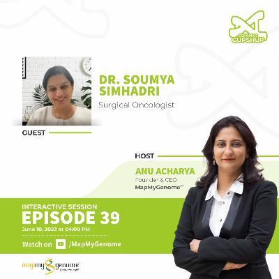 Dr.Soumya Simhadri: Latest trend and research in cancer management | Genomics Gupshup Episode #39 Dr.Soumya Simhadri: Latest trend and research in cancer management | Genomics Gupshup Episode #39