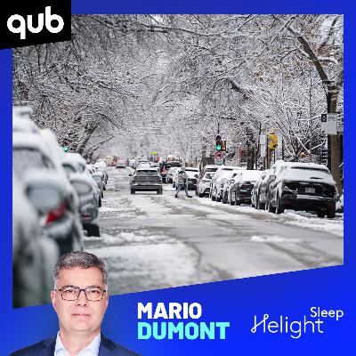 «Pas d’opération chargement de la neige de prévu pour le moment», prévient Andy St-André