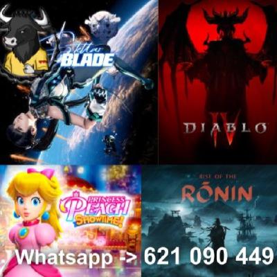 S2E13 Hablando de: Diablo IV, Princess Peach Showtime, Rise of the Ronin y Stellar Blade