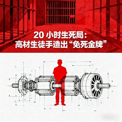 57.20 小时生死局:高材生徒手造出“免死金牌” 57.20 小时生死局:高材生徒手造出“免死金牌”