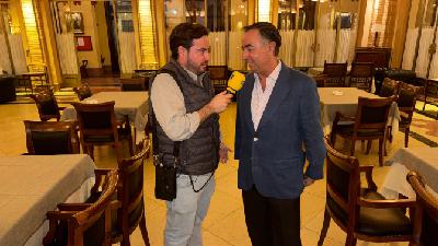 Fernández Cabezuelo abre los Cruz de Guía dedicados a las elecciones de La Macarena Fernández Cabezuelo abre los Cruz de Guía dedicados a las elecciones de La Macarena