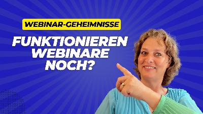 Funktionieren Webinare eigentlich noch?