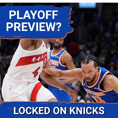 Are the New York Knicks And Toronto Raptors DESTINED To CLASH? + An Immanuel Quickley Update