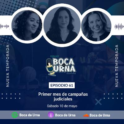 Primer mes de campañas judiciales