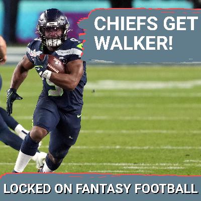 NFL Free Agency's BEST RB MOVES: Fantasy impact of Kenneth Walker III to Chiefs, Travis Etienne Jr. to Saints & MORE!