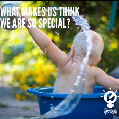 What makes us think we're so special? What makes us think we're so special?