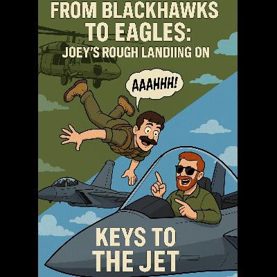 🚀 “From Blackhawks to Eagles: Joey’s Rough Landing on Keys To The Jet” 🚀