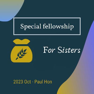 01 - Fellowship for Sisters 01 - Fellowship for Sisters