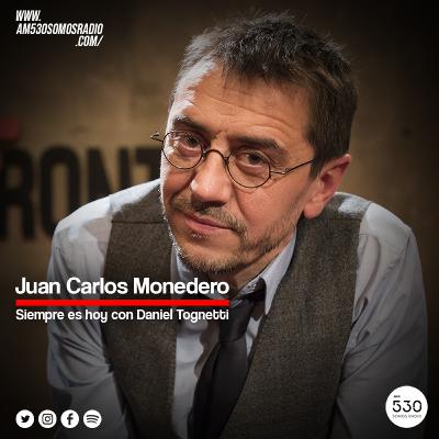 Juan Carlos Monedero "Pablo Iglesias tiene todas las chances para ganar en Madrid"