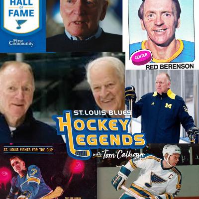 Blues Hall-of-Famer "The Red Baron"--Red Berenson