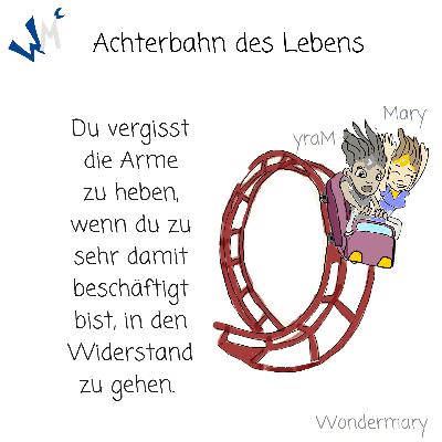 Achterbahn des Lebens