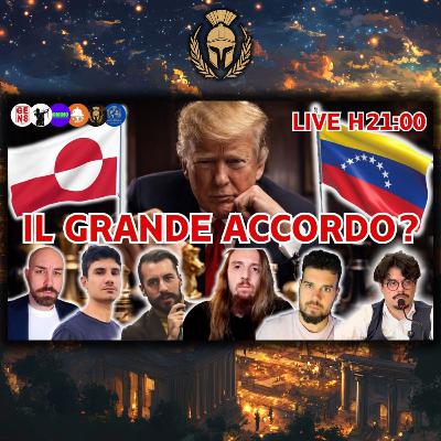 Venezuela, Groenlandia e spartizione globale. LIVE con vari ospiti.