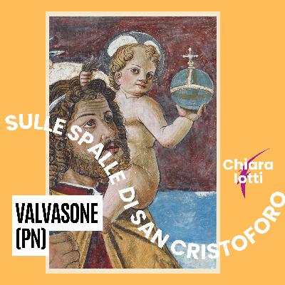 Sulla via del Tagliamento, san Cristoforo germanico porta il Bambino fra le serpi a VALVASONE (PN) (3.4)