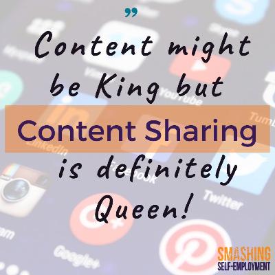Content Sharing Is Just As Important As Content Creation Content Sharing Is Just As Important As Content Creation