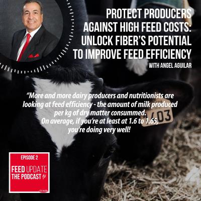 Ep. #2 | Protect producers against high feed costs: Unlock fiber’s potential to improve feed efficiency, with Angel Aguilar, Ph.D