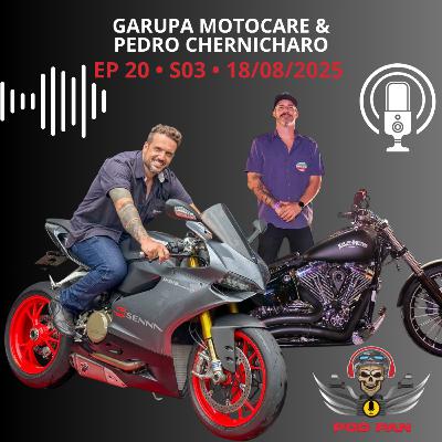 PodPan - Episódio 20 - S3 - Garupa Motocare, Lucas Cycleland e Pedro Chernicharo PodPan - Episódio 20 - S3 - Garupa Motocare, Lucas Cycleland e Pedro Chernicharo