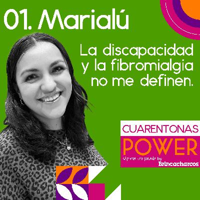 Marialú: La discapacidad y la fibromialgia no me definen. Marialú: La discapacidad y la fibromialgia no me definen.