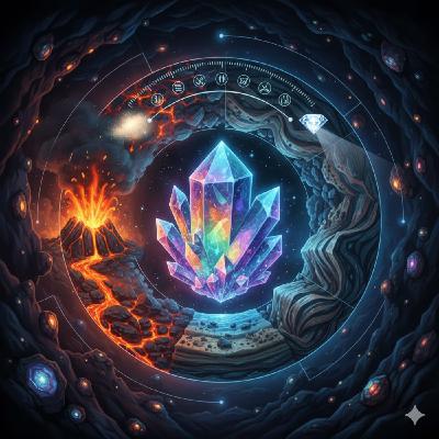 〈EP.133｜地球骨頭的秘密基地！🔮 礦物硬度大PK，還有石頭變身的魔法循環！〉