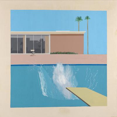David Hockney, A Bigger Splash (1967)