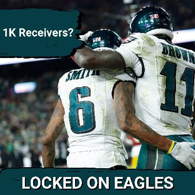 WR1K: A.J. Brown, DeVonta Smith BOTH getting 1,000 yards in 2025?