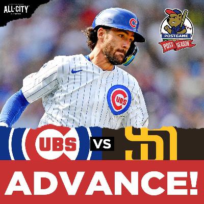Chicago Cubs ADVANCE! Dansby Swanson Leads Charge in Wild Card Victory vs Padres | CHGO Cubs Podcast