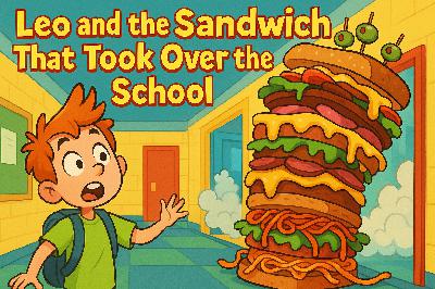 60: Leo and the Sandwich That Took Over the School – A Hilarious Story About Big Ideas, Bigger Messes, and the Power of Teamwork