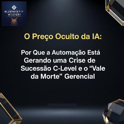 O Preço Oculto da IA: Por Que a Automação Está Gerando uma Crise de Sucessão C-Level e o "Vale da Morte" Gerencial
