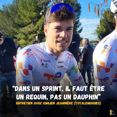 INTERVIEW - Emilien Jeannière (TotalEnergies) : "Dans un sprint, il faut être un requin, pas un dauphin" INTERVIEW - Emilien Jeannière (TotalEnergies) : "Dans un sprint, il faut être un requin, pas un dauphin"