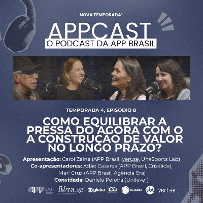 #182 - Mídia: Como equilibrar a pressa do agora com a construção de valor no longo prazo? - com Daniela Pereira #182 - Mídia: Como equilibrar a pressa do agora com a construção de valor no longo prazo? - com Daniela Pereira