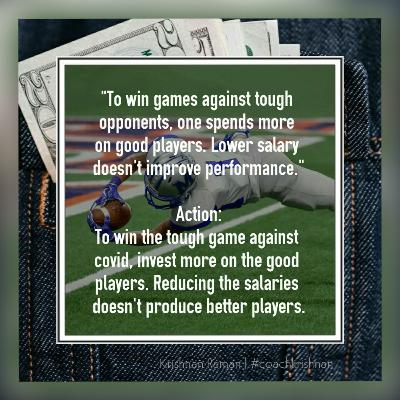 Coach Krishnan - Quote for the day - Investment