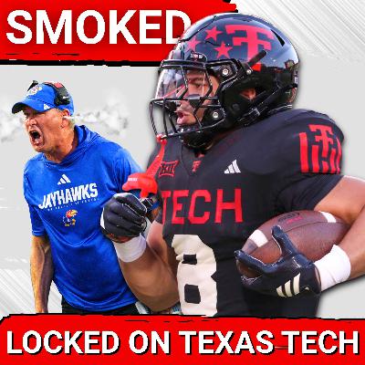 TRENCH TOUGH: Texas Tech DOMINATES up front in smoked out rout of Kansas