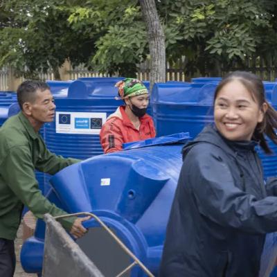 Tin trong nước - Liên minh châu Âu và UNICEF chung tay khôi phục nước sạch và vệ sinh môi trường cho người dân
