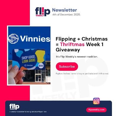Flipping + Christmas = Thriftmas Week 1 Giveaway Flipping + Christmas = Thriftmas Week 1 Giveaway