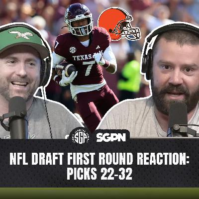 NFL Draft First Round Reaction: Picks 22-32 (Ep. 2549)