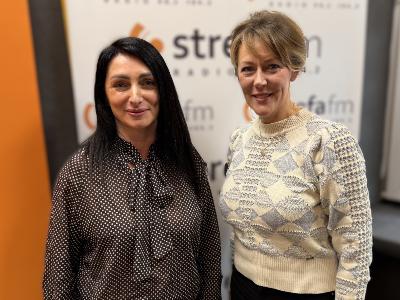 Agnieszka Gnyp - Dyrektor Pogotowia Opiekuńczego oraz Marlena Wężyk Głowacka Radna Rady Miejskiej