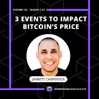 E123 - BitPod | 3 Events To Impact Bitcoin's Price with Jarrett Carpenter