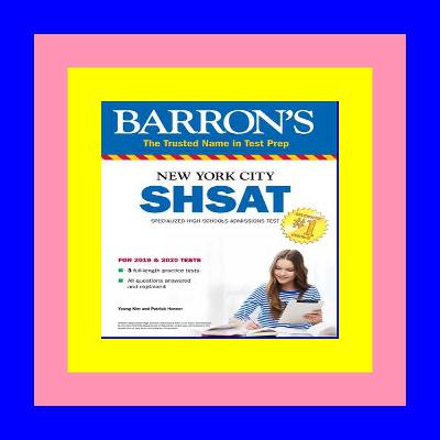 Full Book SHSAT: New York City Specialized High Schools Admissions Test (Barron's Test Prep) ^DOWNLOAD@PDF#