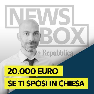 Bonus matrimonio da 20.000 euro | Com'è andata Cop27 | Niente fascia arcobaleno in Qatar Bonus matrimonio da 20.000 euro | Com'è andata Cop27 | Niente fascia arcobaleno in Qatar