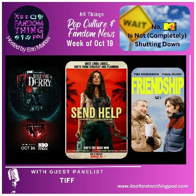 Pop Culture and Fandom News for the Week of October 19th