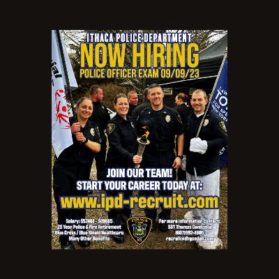 Ithaca, NY Police Officer Exam Application Deadline Extended to August 7th