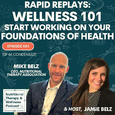 Ep 081: Rapid Replays - Wellness 101 - Start Working on Your Foundations of Wellness