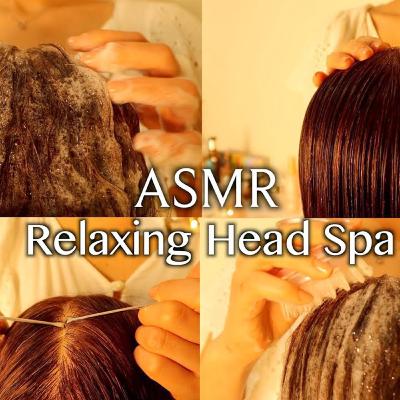 ASMR Head Spa | Relaxing Shampoo, Brushing, Massage, Scratching 💆♀️ ASMR Head Spa | Relaxing Shampoo, Brushing, Massage, Scratching 💆♀️