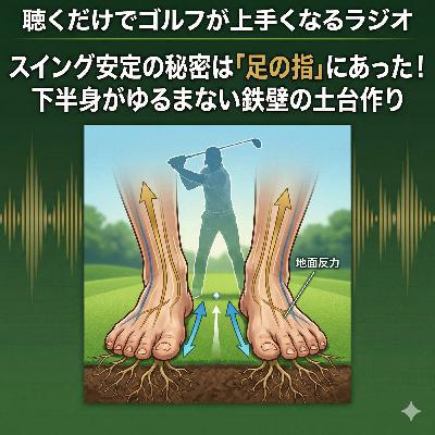 1044話 スイング安定の秘密は「足の指」にあった!下半身がゆるまない鉄壁の土台作り 1044話 スイング安定の秘密は「足の指」にあった!下半身がゆるまない鉄壁の土台作り