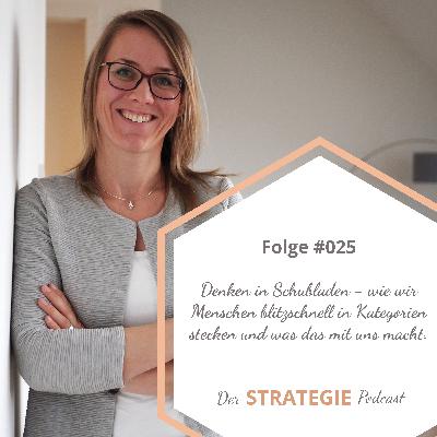 Folge #025 Denken in Schubladen Folge #025 Denken in Schubladen
