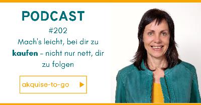 #202 Mach's leicht, bei dir zu kaufen – nicht nur nett, dir zu folgen
